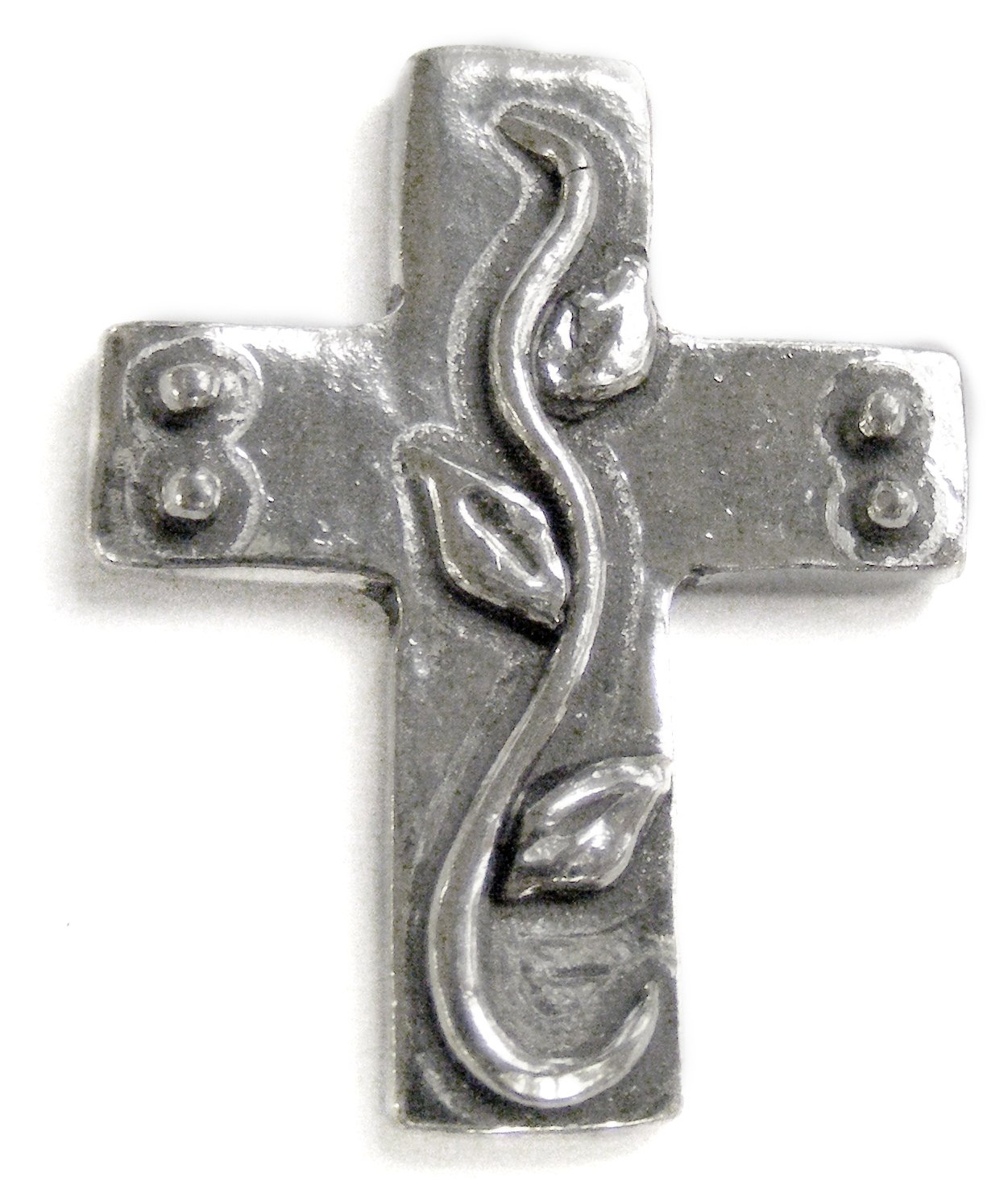 Basic Spirit Cross/Grace Pocket Token (Coin) Handcrafted Pewter Home Lead-Free CN-25