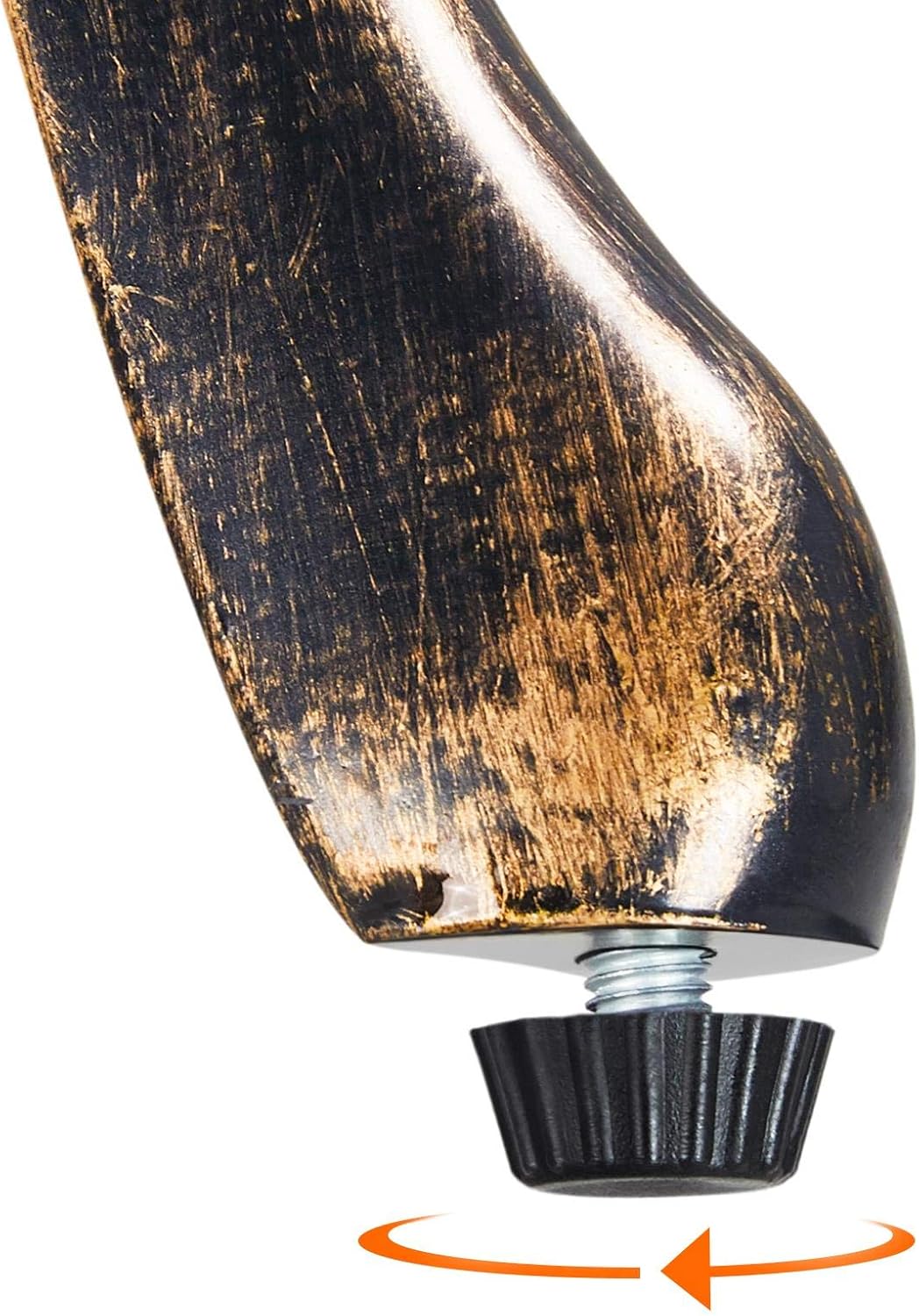 Topeakmart 3 Piece Bistro Set, Garden Round Table w/Chairs Set of 2, Antique Outdoor Patio Furniture Weather Resistant, Rose Design