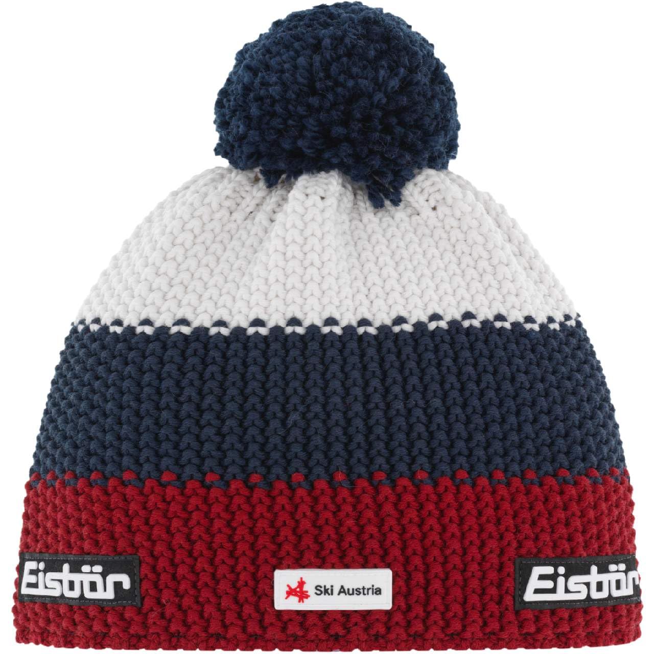Eisbär Mütze Star Pompon Ski Austria Kids Mehrfarbig Kindermütze warm