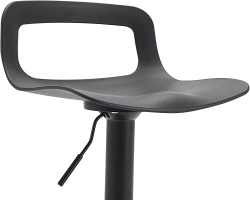 Miniatura 41 de NOBPEINT Taburete de bar giratorio ajustable con elevación de aire cromado contemporáneo, juego de 2, negro Negro -,Verde,Gris,Blanco