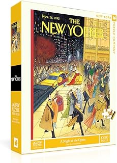 New York Puzzle Company - New Yorker A Night at The Opera - 1000 Piece Jigsaw Puzzle