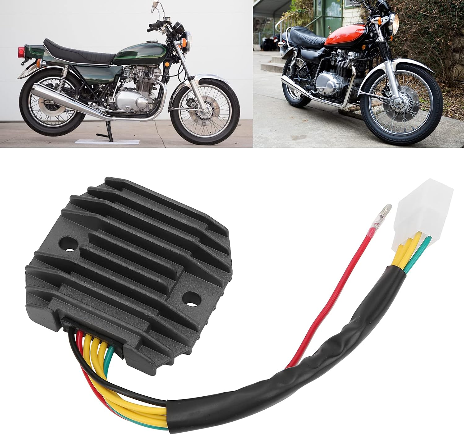 Motorcycle Rectifier Voltage Regulator 21066 1008 Replacement for LTD 750 1980 1983