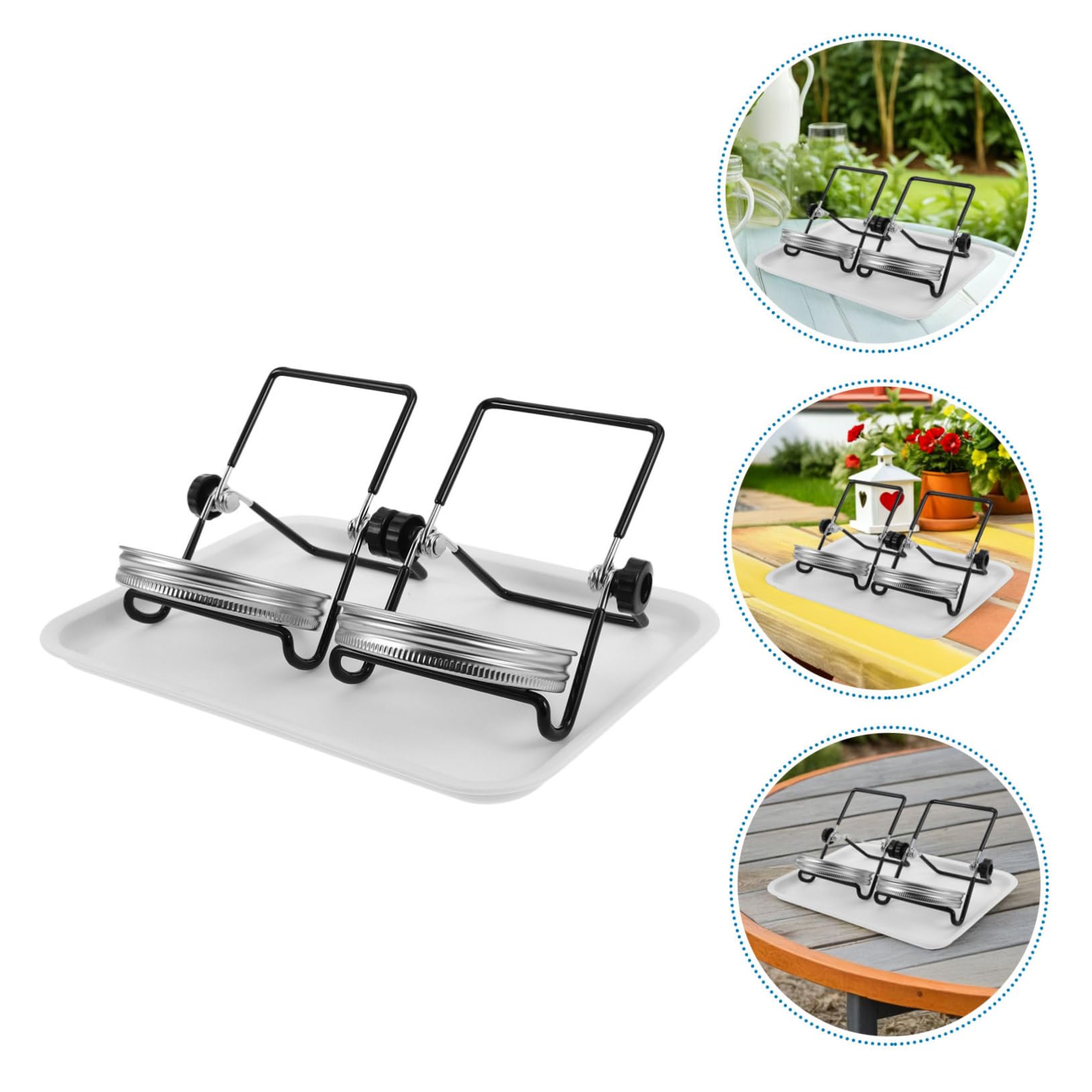 BESTonZON Lot De 2 Kits De Germination pour Bocaux Mason Couvercles De Bocaux Mason pour La Germination des Graines