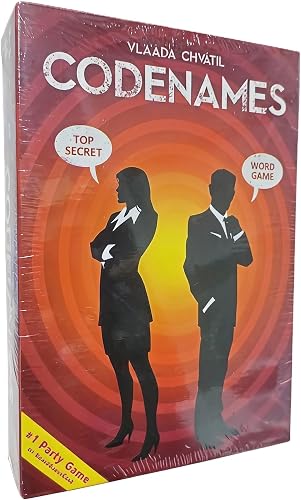 [CTRL & HOME] - Codenames Board Game – Classic Spy Party Word Game for Adults & Families, 2–8 Players, 15-Min Gameplay, Includes 200 Word Cards, Key Cards, Agent Cards & Timer