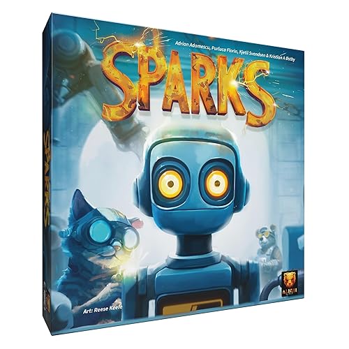 Sparks Board Game - Built a Robot Factory in a