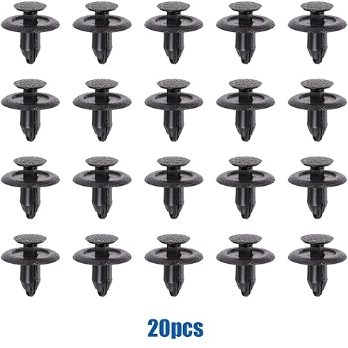 Miniatura 7 de OAUTOO 20 piezas de retenedor de cubierta de guardabarros y clip de panel de moldura para portón elevador GJ21-68-885B-02 para Mazda 2 3 5 6 626