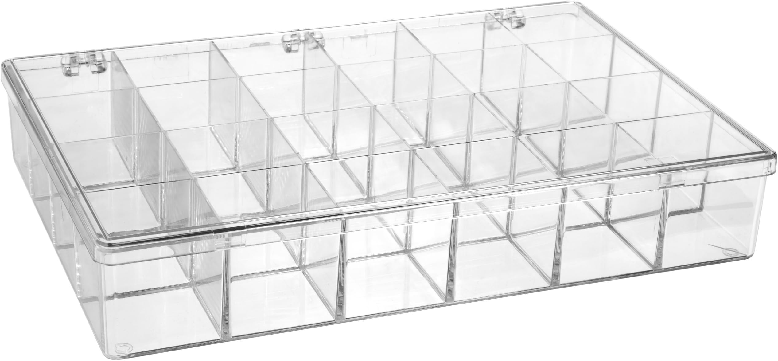 sp scienceware Bel-Art Plastic 24 Compartment Storage Box; 13⅛ x 9 x 2⁵/₁₆ in. (F16614-0000)