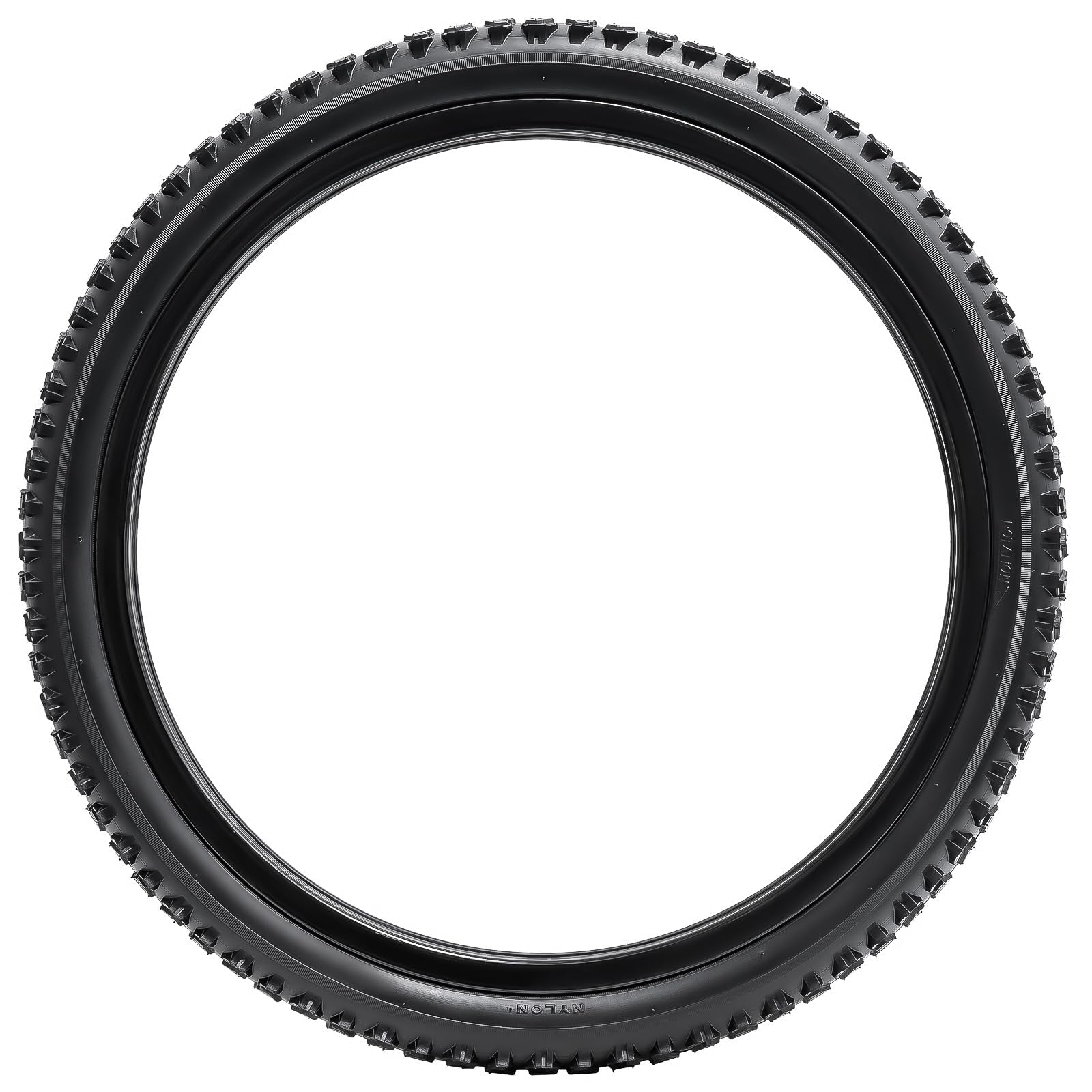 YUNSCM 2-PCS 26 Pouces Montagne Vélo pneus 26x2.10/54-559 Compatible with Off Route Vélo 26x1.95 26x2.0 26x2.10 26x2.125 Vélo Bike pneus (Y-1044)