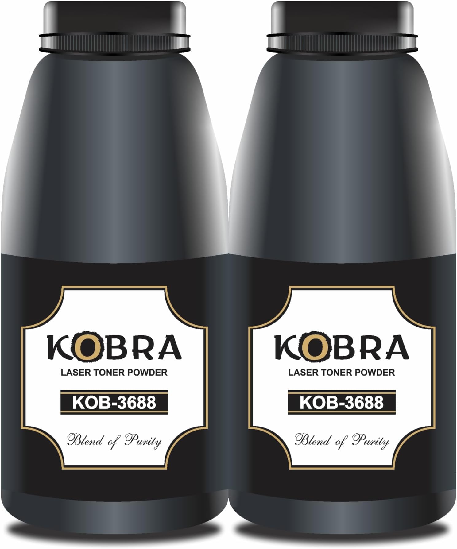 PRODOTKobra 3688 Laser Toner Powder Compatible with HP 35A, 36A, 88A, 78A, 83A, 85A & Canon 337, 912, 925 Toner Cartridges (Pack of 02)