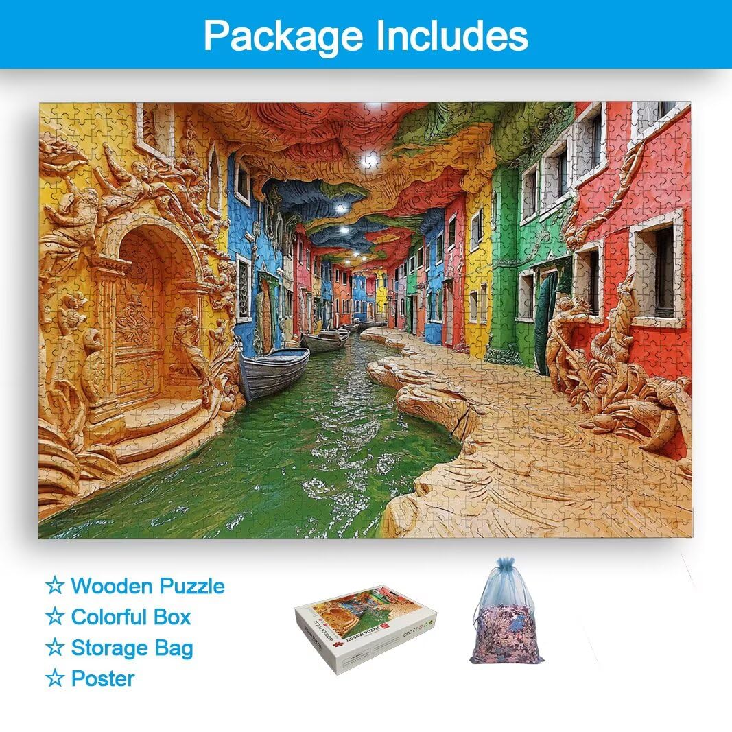 Puzzle 2000 Pièces Adultes, Puzzle 2000 Pieces Italie, Cadeau Femme -2184