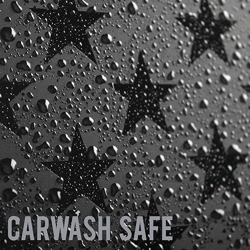 Miniatura 6 de BOGAR TECH DESIGNS Superposición cromada para ventana lateral compatible con Ford F-150 2021-2023, negro brillante