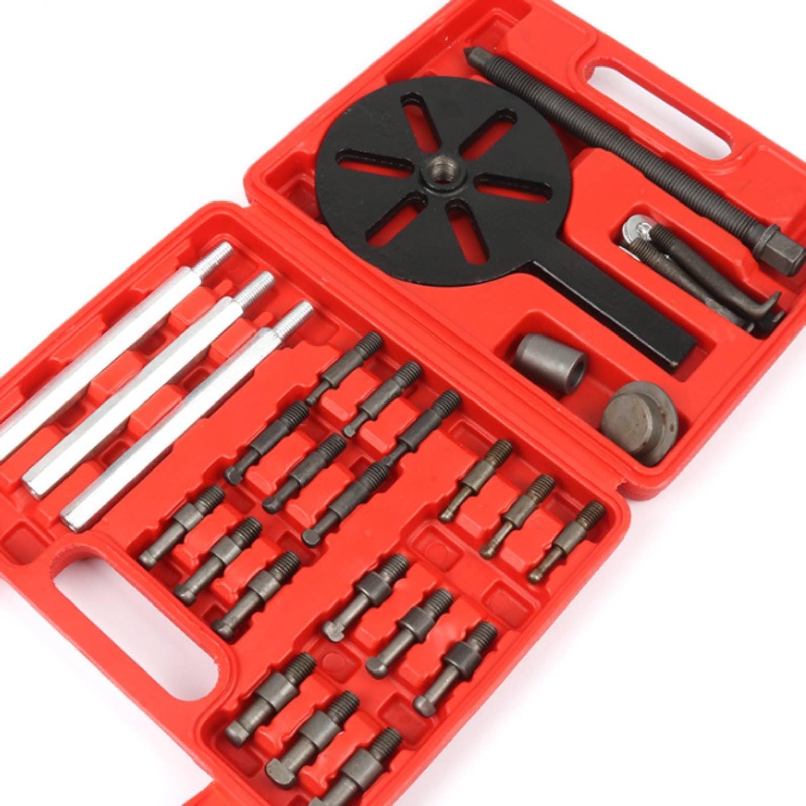 Estrattore Cuscinetti Estrattore Ganasce Set Attrezzi Meccanici Kit Smontaggio con Vite Centrale in Acciaio al Carbonio, Multifunzione Gancio Curvo