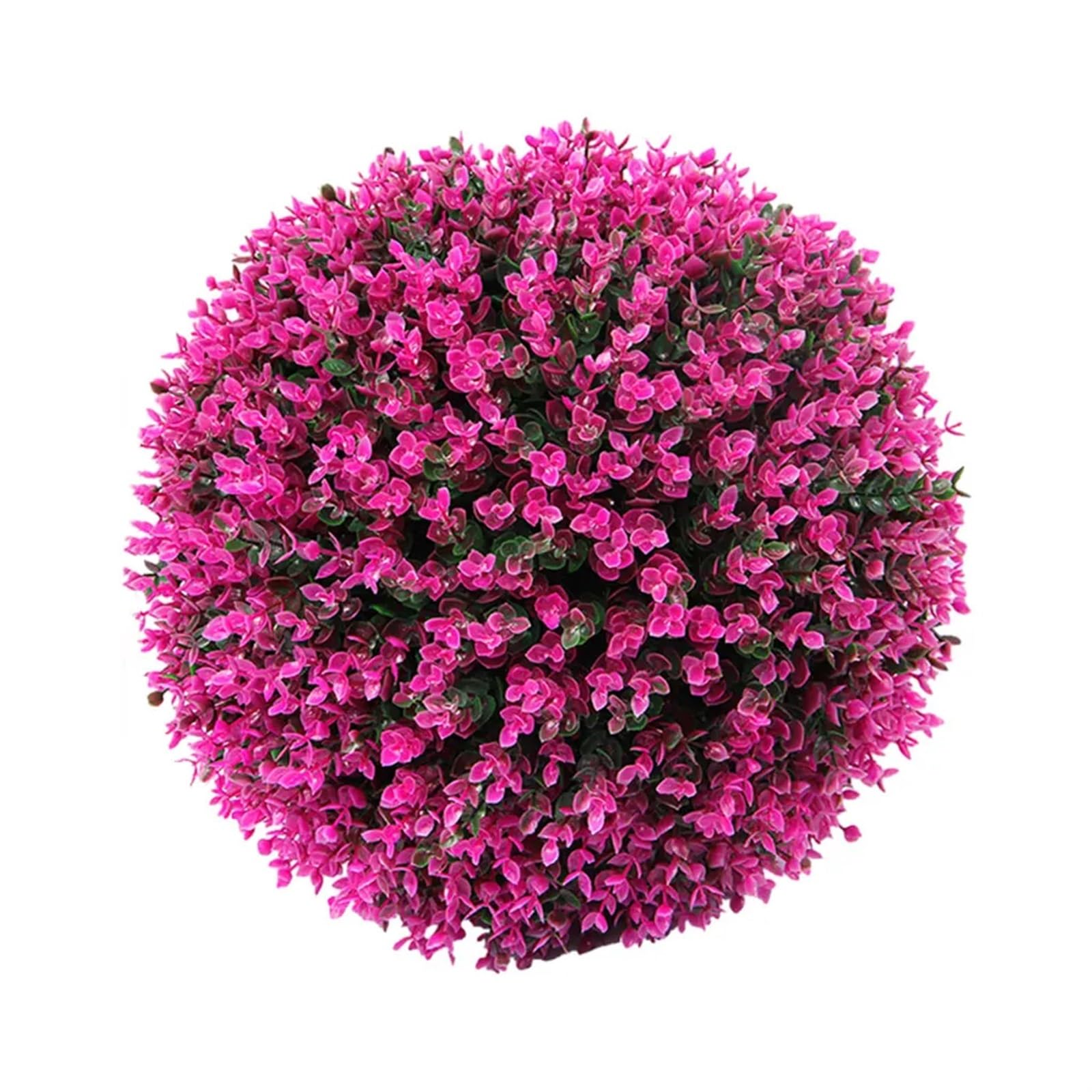 LNNXSZ Topiary Balls Plastic Artificial Plant Topiary Balls Faux Boxwood Decorative Balls Artificial Topiary Ball Wedding Party Home Outdoor Decor(Purple 30cm)