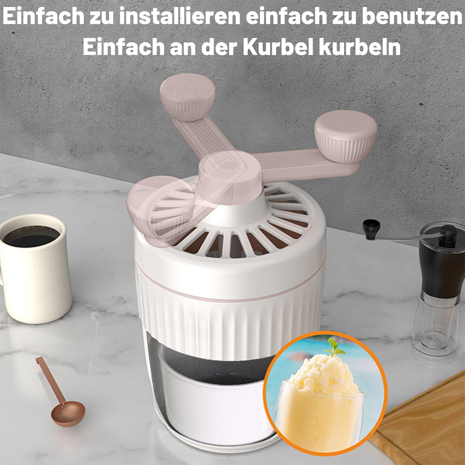 Maszyna do robienia slush, kruszonego lodu, do robienia slushów, kruszonego lodu, bez BPA, do baru, kuchni, biura, na zewnątrz, akcesoria do picia