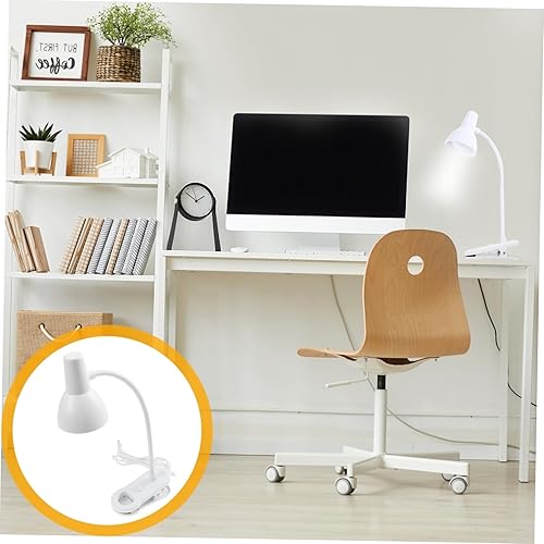 Miniatura 9 de Uonlytech 2 piezas de abrazadera de luz práctica de noche con clip de lectura suave luz nocturna para habitación del bebé guardería