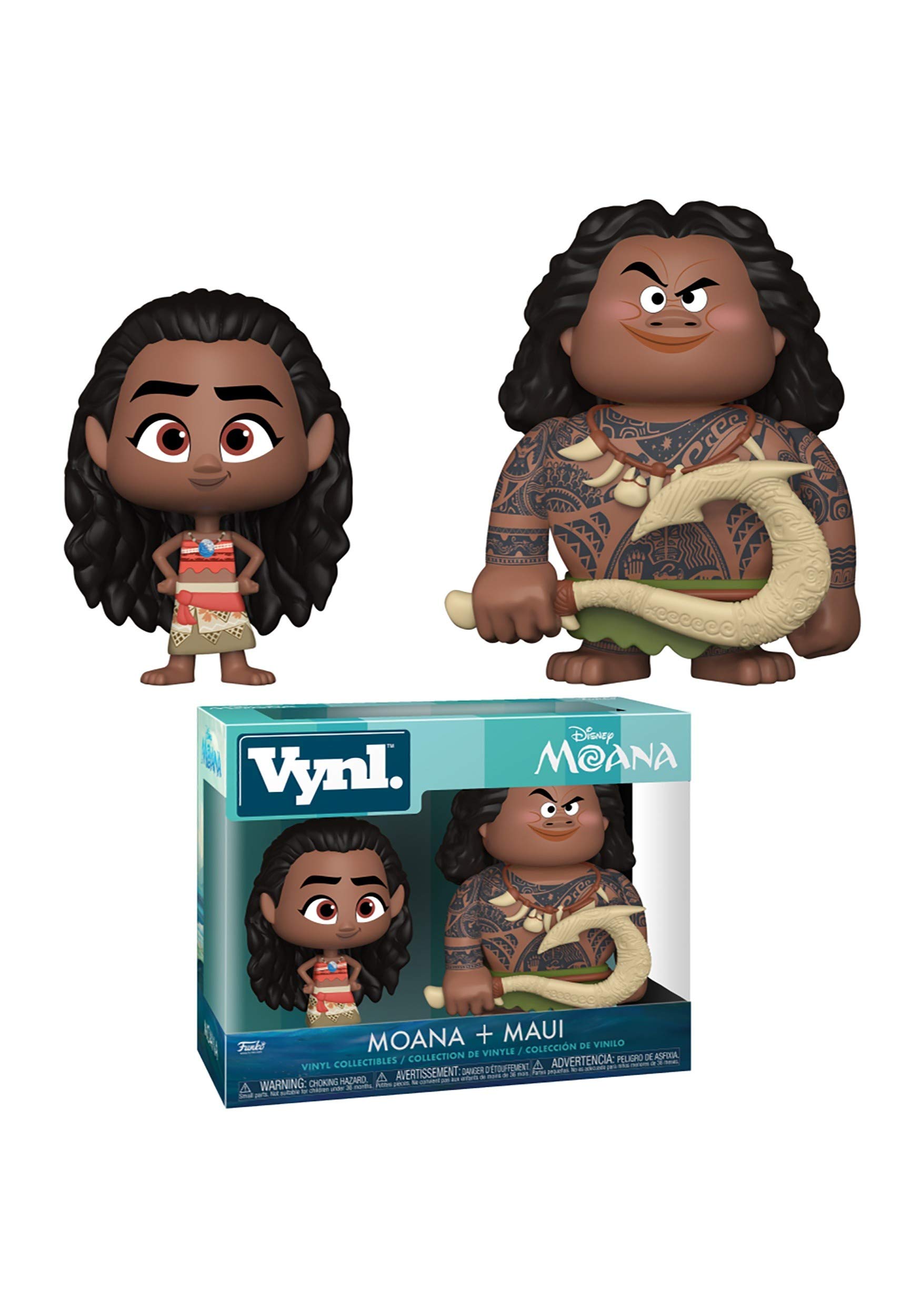Funko Pop 31441 Vynl Moana - Maui And Moana 2Pack Collectible Figure, Multicolor