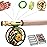 Sougayilang Fly Fishing Rod Reel Combos with Lightweight Portable Rod and Reel,Fly Fishing Complete Starter Package(Green)