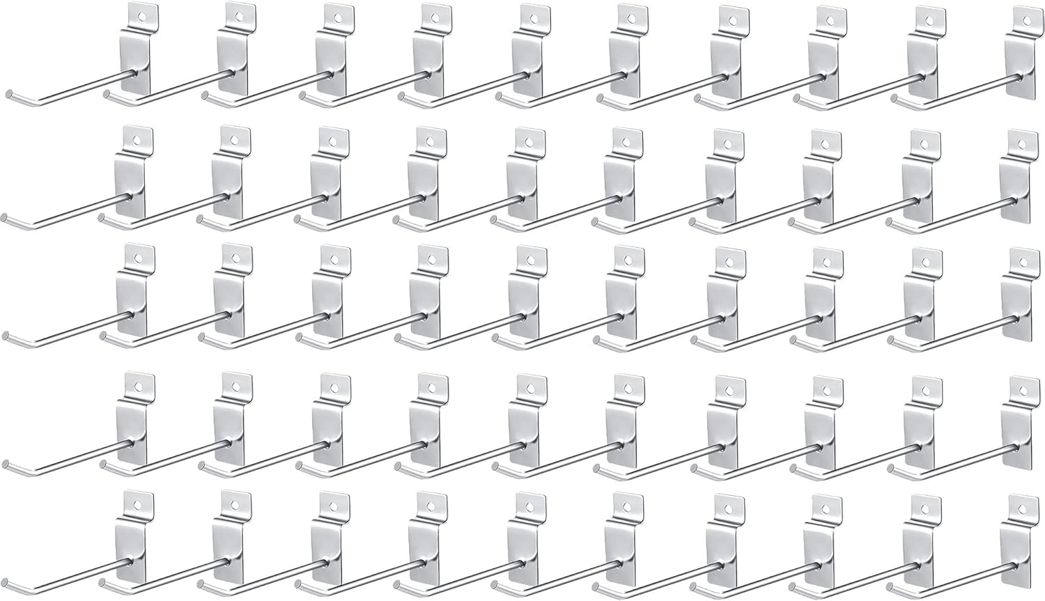 Slatwall Hooks 50PC 4 inch Slatwall Accessories Slatwall
