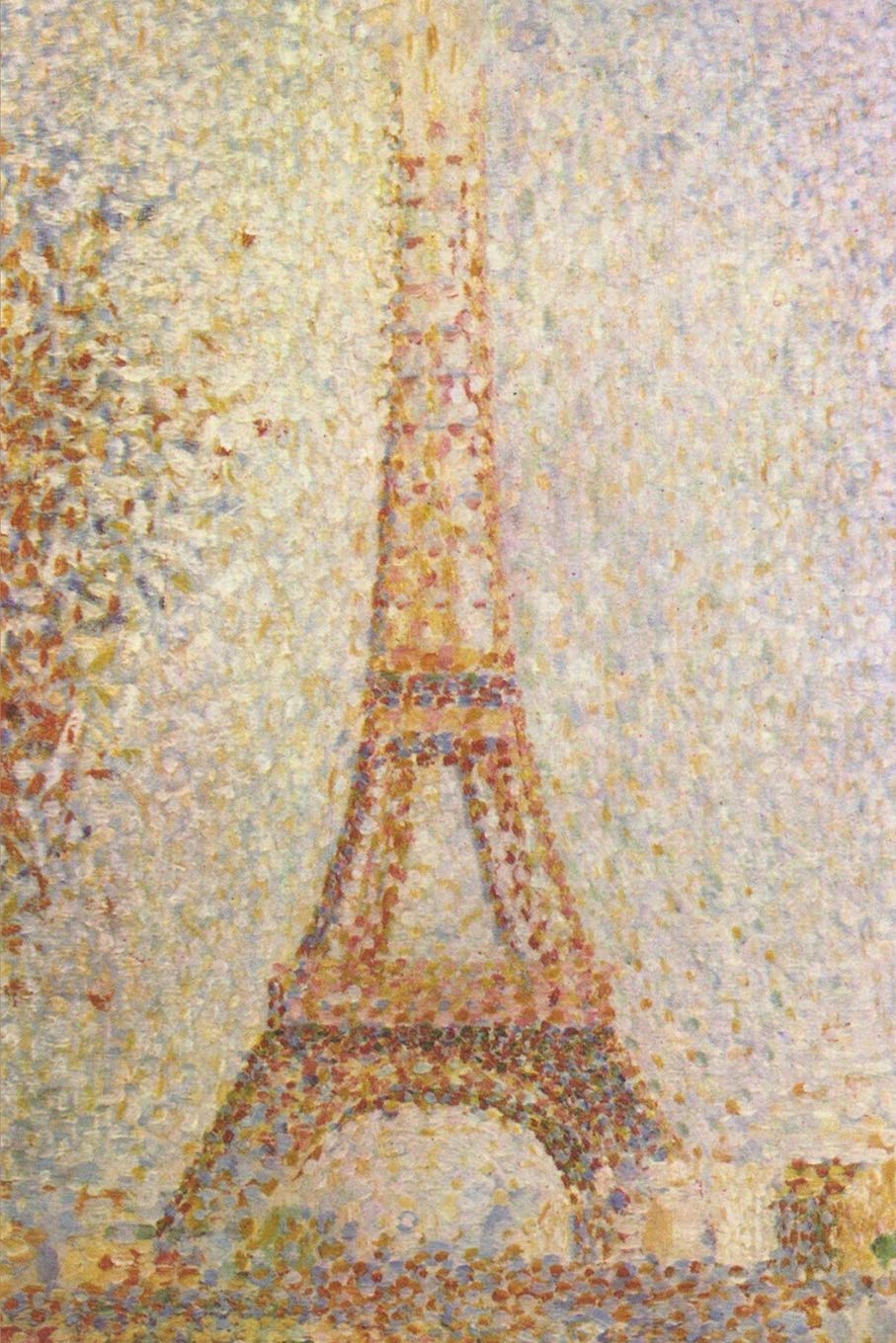 The Eiffel Tower by Georges Seurat Journal