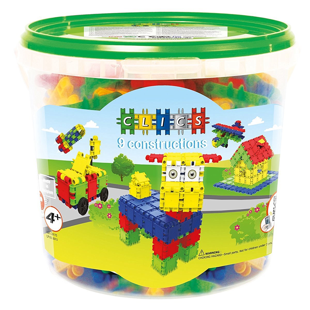Bucket 175 Pieces(Multi)