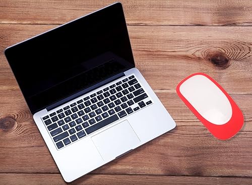 Miniatura 5 de Funda de silicona para ratón Apple Magic Mouse I&ii iMac Mouse Cover Case Funda Apple Mouse 2, guante de ratón anticaída (blanco)