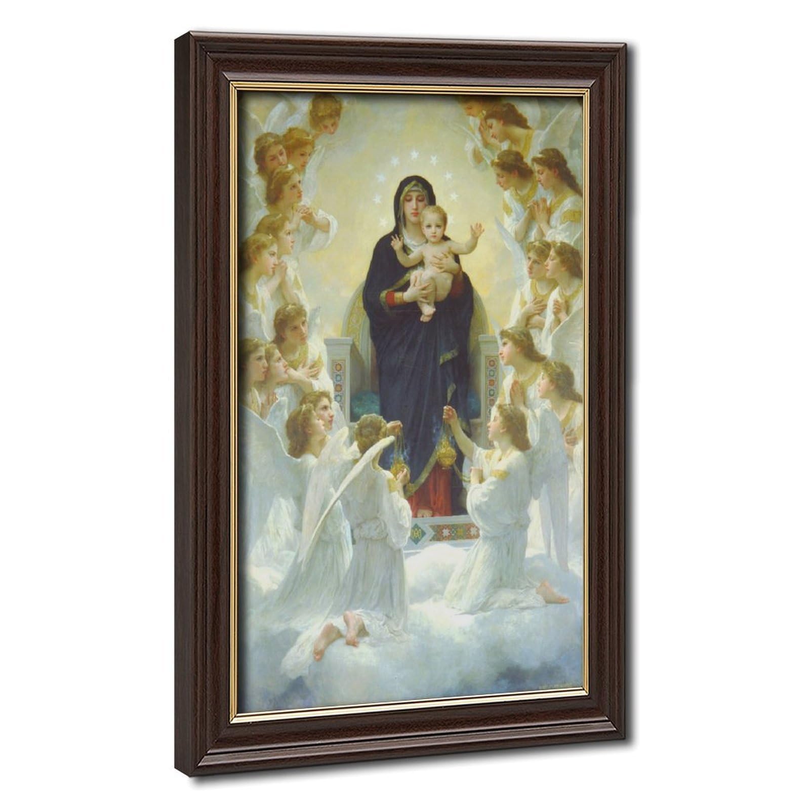 Notre Dame des lys impression sur toile Bouguereau décoration murale - 8