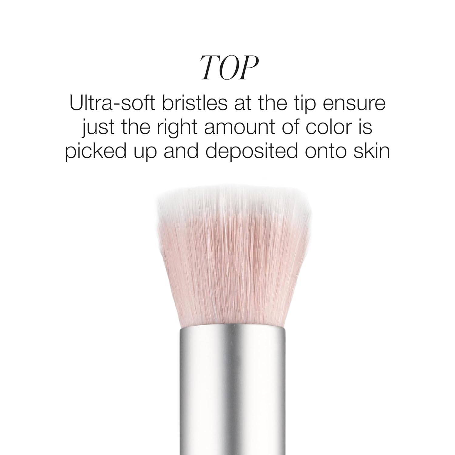 RMS Beauty Skin2Skin Vegan Makeup Brush – Soft, Durable Cruelty-Free Brush for Flawless Foundation, Concealer, Eyeshadow, Blush & Brow Application - Image 4