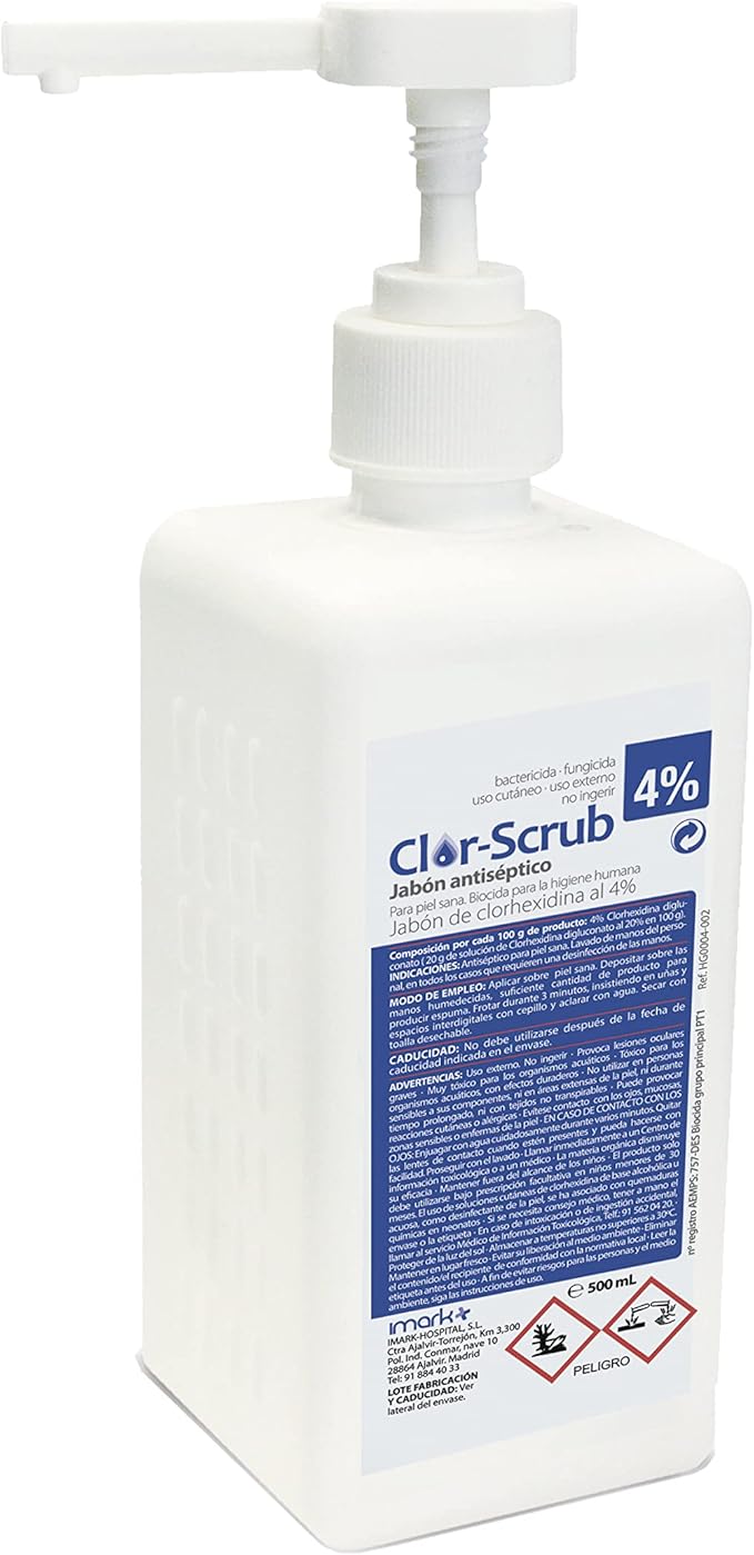 Clor-scrub Clorhexidina Jabón Antiséptico 4%