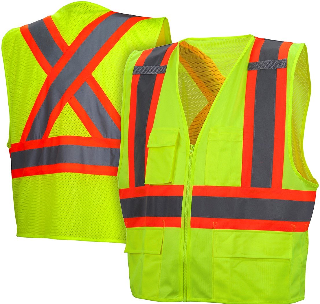 Pyramex Hi-Vis - Chaleco con cinta reflectante de contraste