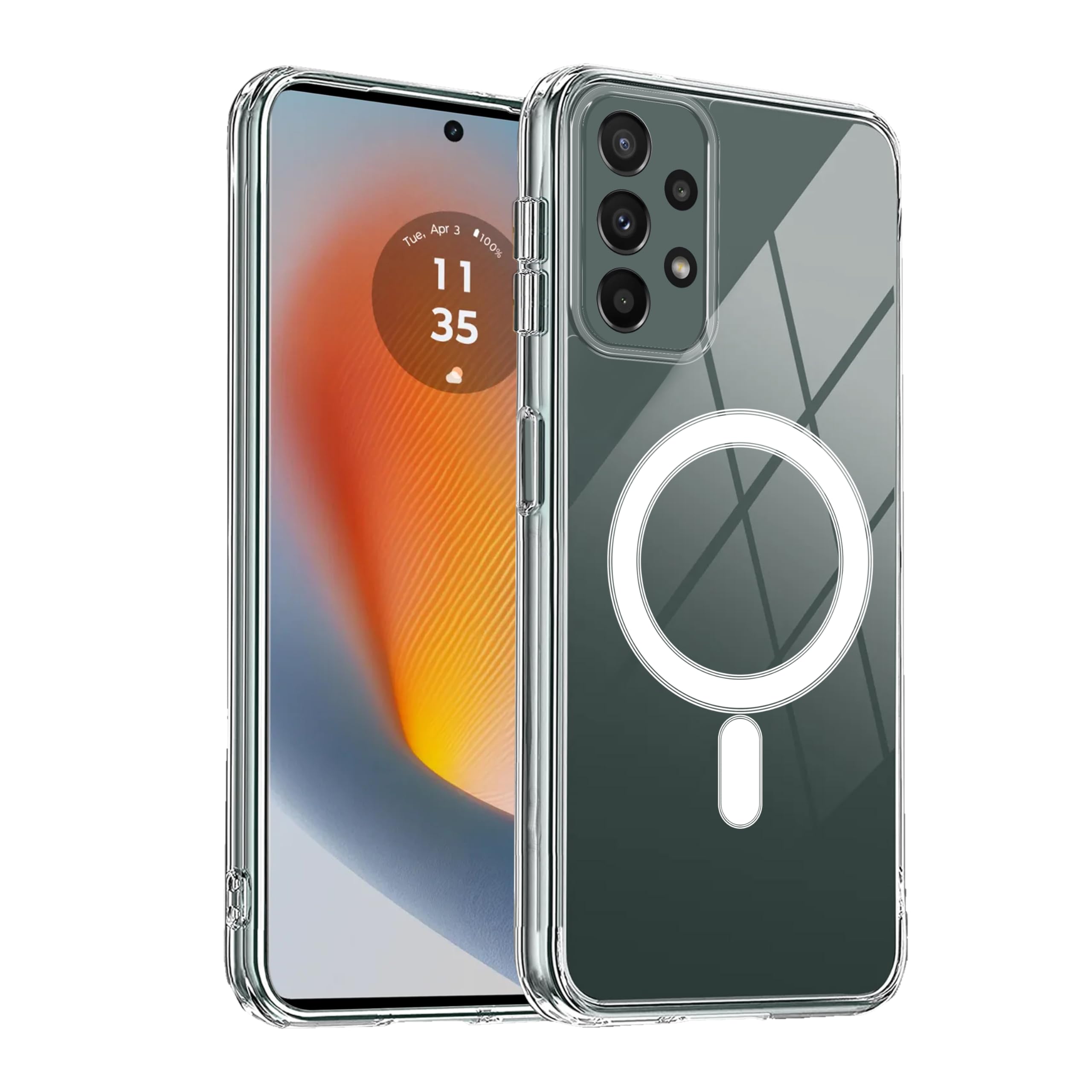 Infinix Hot 70 Pro 5G Case - Clear MagSafe -21 Infinix Hot 70 Pro 5G Case - Clear MagSafe -21