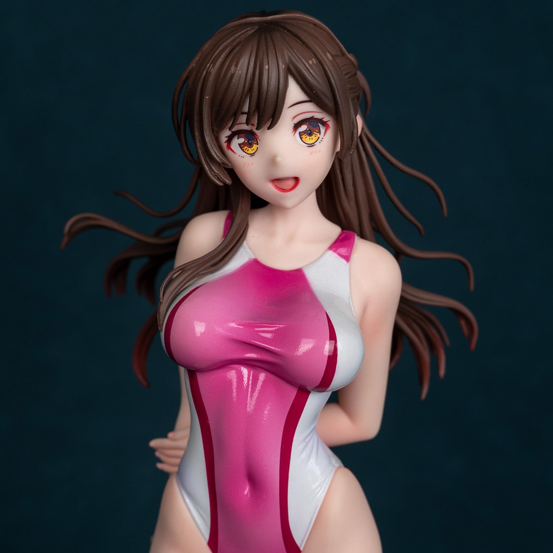 水原千鶴　競泳水着フィギュア 彼女、お借りします 水原千鶴 競泳水着Ver. | ホビージャパン限定