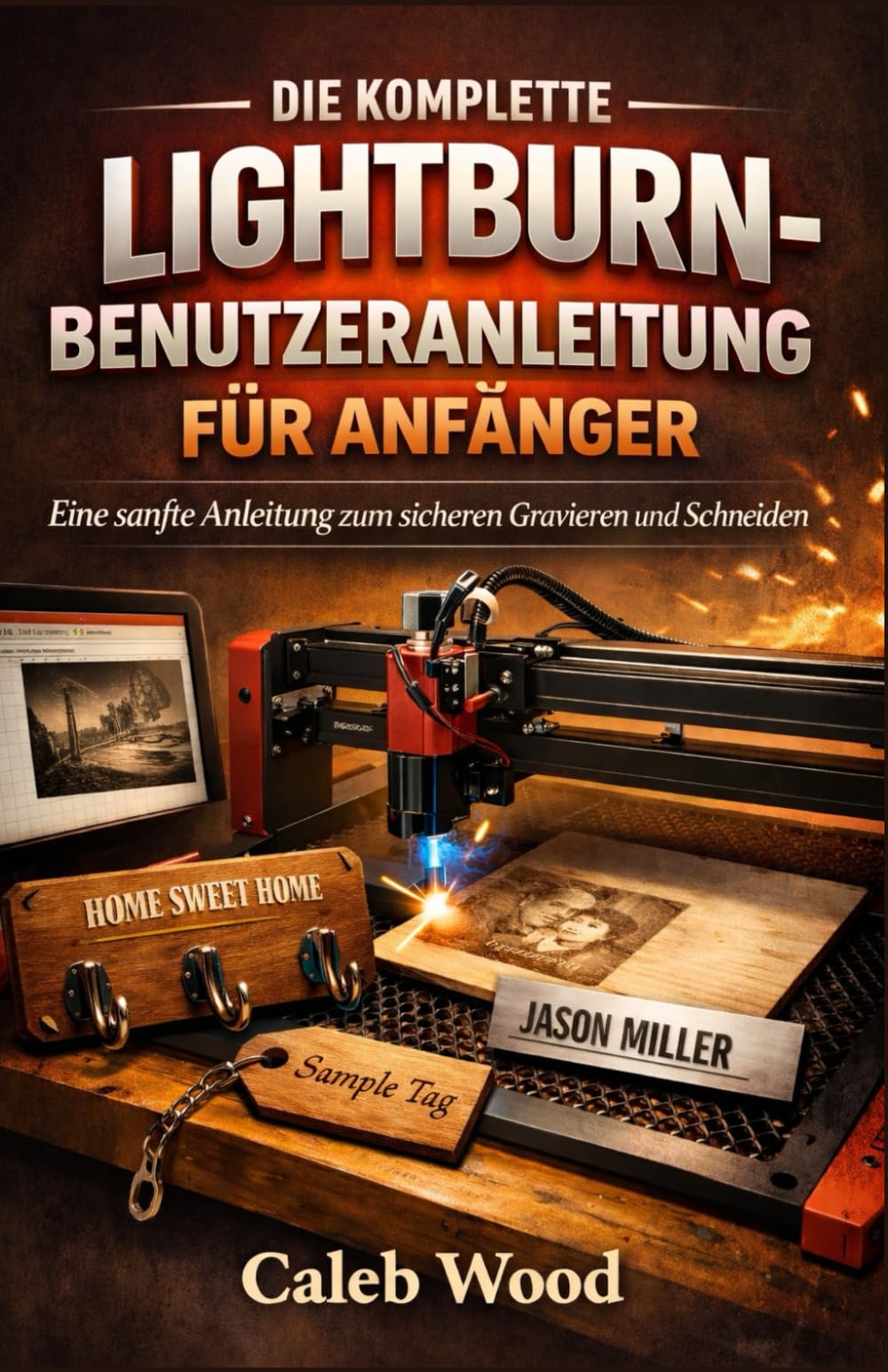 DIE KOMPLETTE LIGHTBURN-BENUTZERANLEITUNG FÜR ANFÄNGER: Eine sanfte Anleitung zum sicheren Gravieren und Schneiden