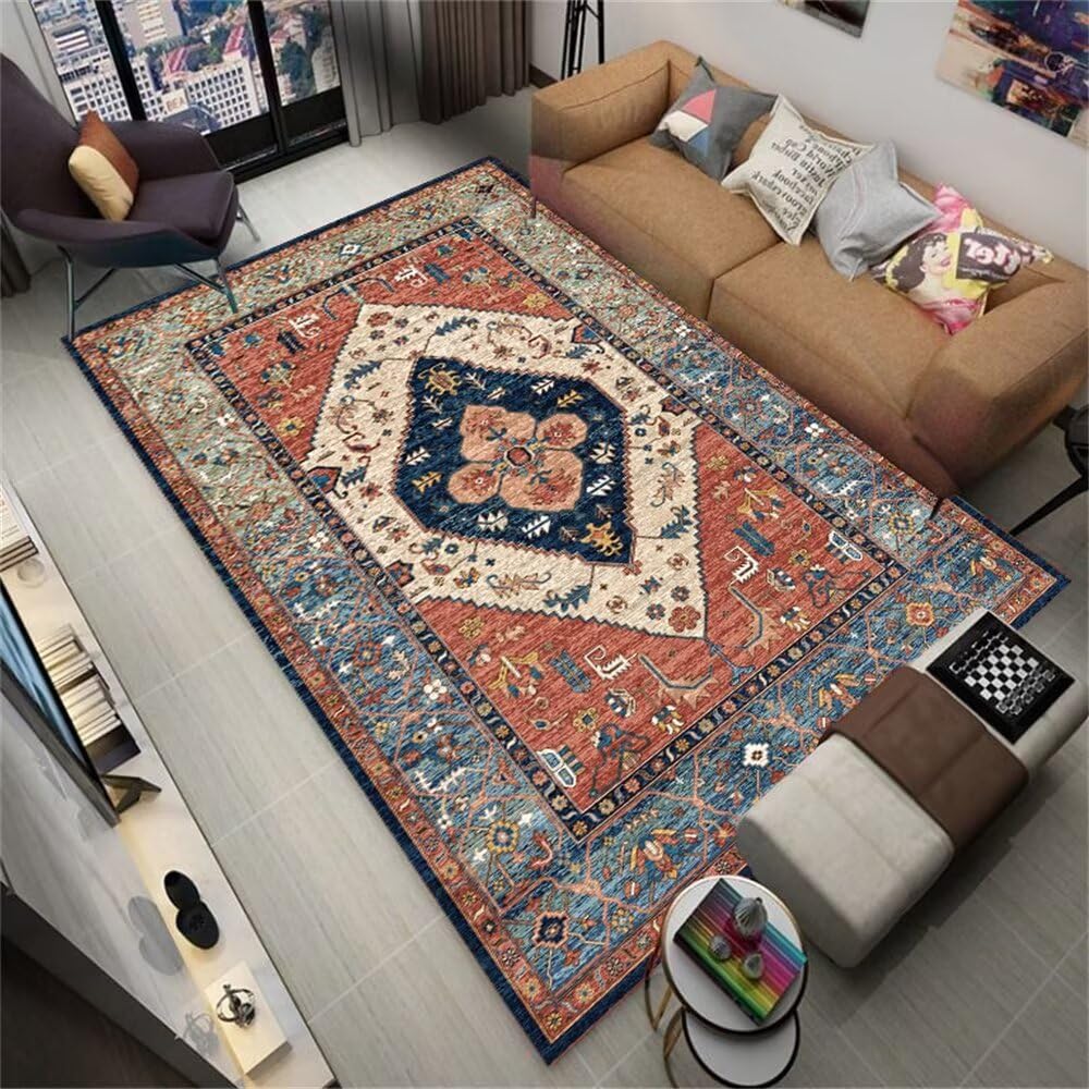 Bettumrandung Teppich Baby Roter Restaurantteppich warm und bequem Heimdekoration waschbar Kinderzimmer Jungen 170X240CM