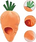 Amazon Basics Hide and Seek Squeaky Dog Plush Toy, Rabbit and Carrot, 4 Pack
