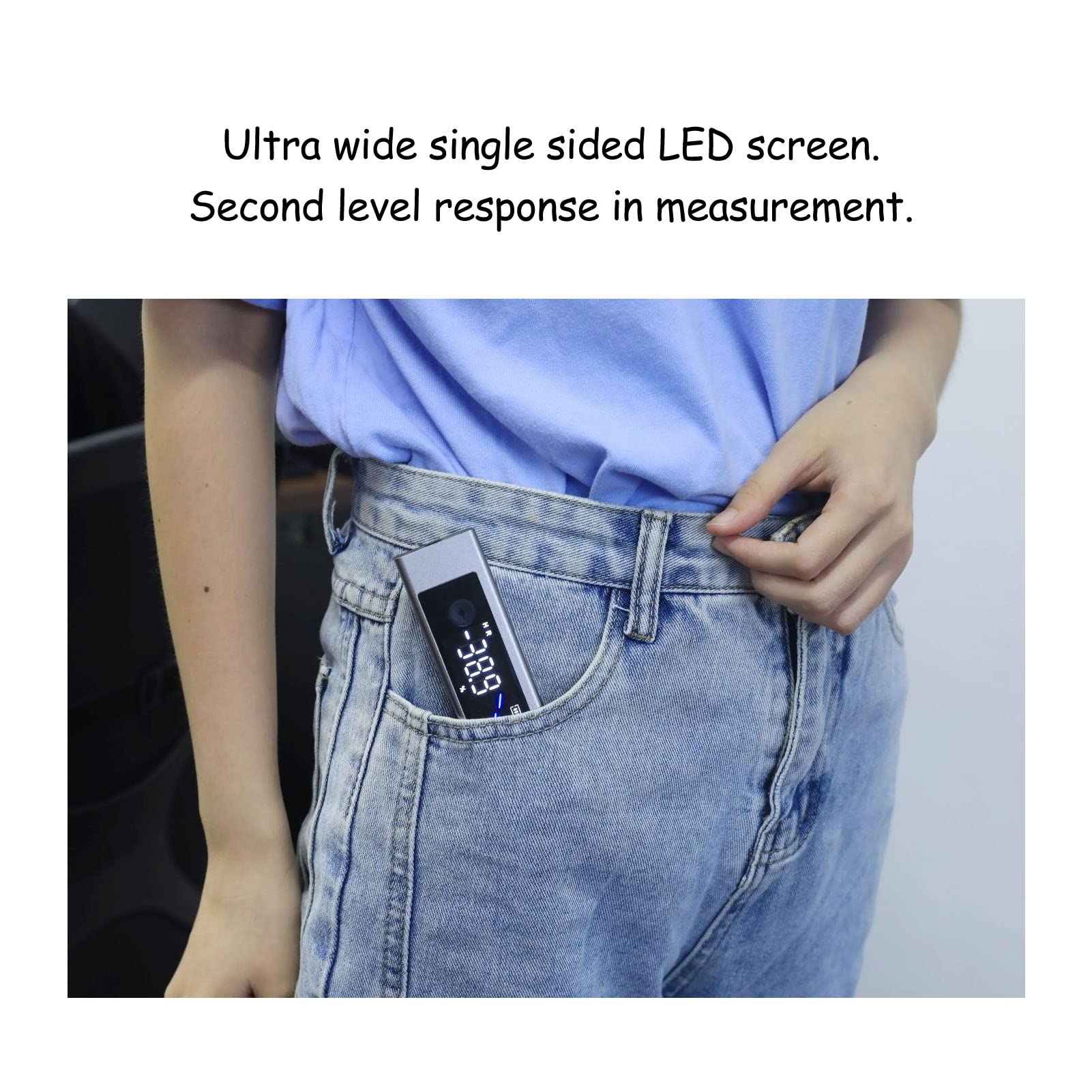 Angle Finder, Strumento di Misurazione Laser, Calibro Digitale Dell'angolo, Righello Dell'angolo Laser Goniometro di Livello Display Digitale a LED Strumento di Ricerca della Misura Per Lavorare