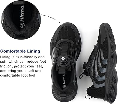 Zapatillas Running Hombre Zapatillas Deportivas Hombre Zapatos Deporte Correr Jogging Bambas Ligeros Transpirables Gym Sneaker Gr.39-475