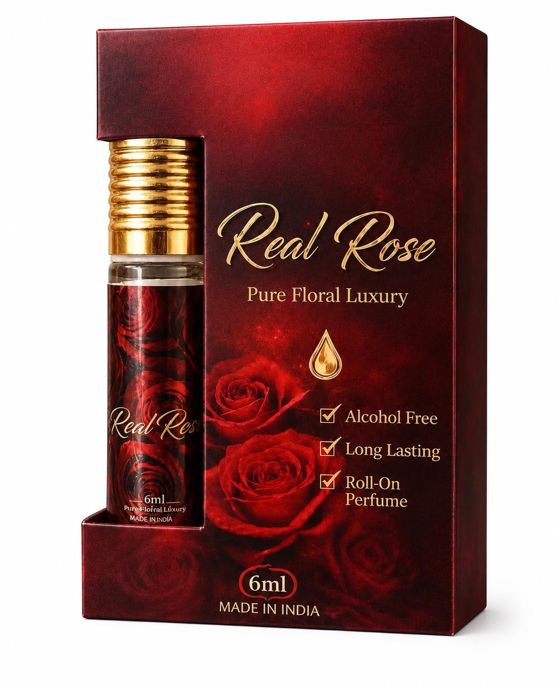 Generic Rose Attar for Men & Women | Long Lasting Floral Fragrance Oil | 8ml-picture-50