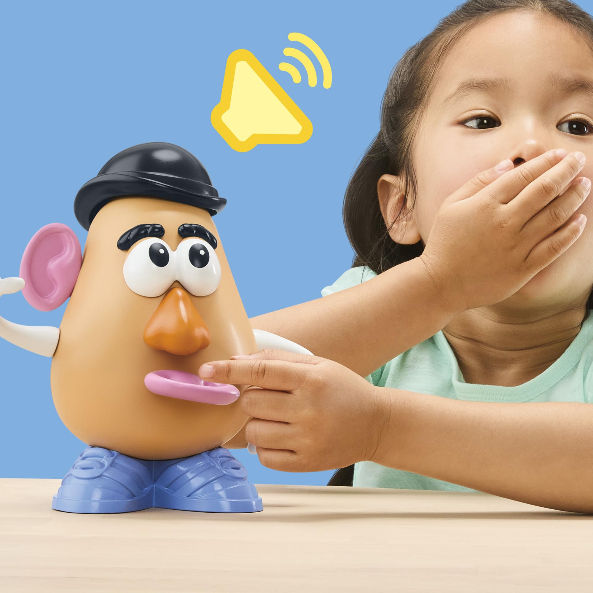 Potato Head Gadający Pan Bulwa z filmu "Toy Story 5" wytwórni Disney/Pixar z ponad 25 efektami dźwiękowymi i wypowiadanymi frazami, zabawki przedszkolne dla dzieci w wieku od 2 lat - wersja angielska