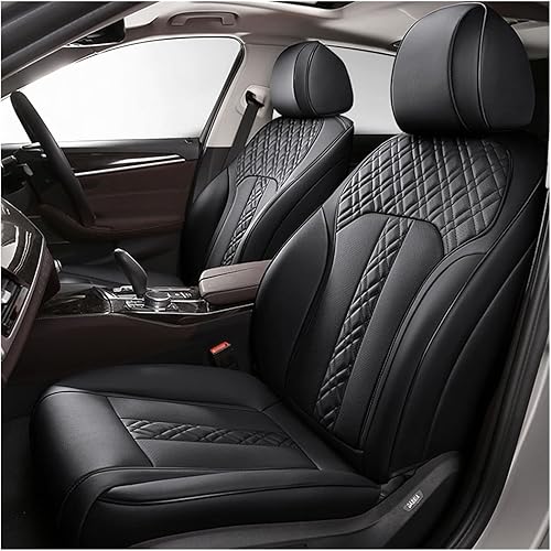 Seat - Funda de asiento de automóvil de cuero de vaca compatible con Volvo XC70 S60 S80 XC60 V40 V60 C30 C70 XC90 XC40 S40 Accesorios adhesivos en