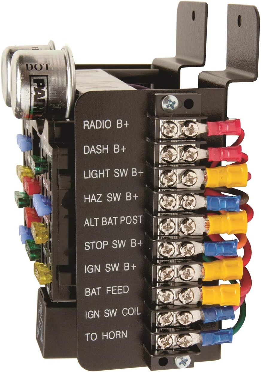 Painless Performance 30001 Universal Pre-Wired 14-Circuit Fuse Block
