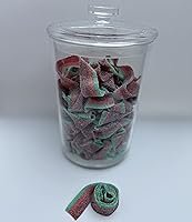 Vista 14 de SweetGlob Cinturones de goma agria caramelo (1 libra, azul de bayas agrias, arándanos)