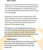 Vista 4 de Spencer's Gel Fórmula enriquecida de pH alto máximo 4oz