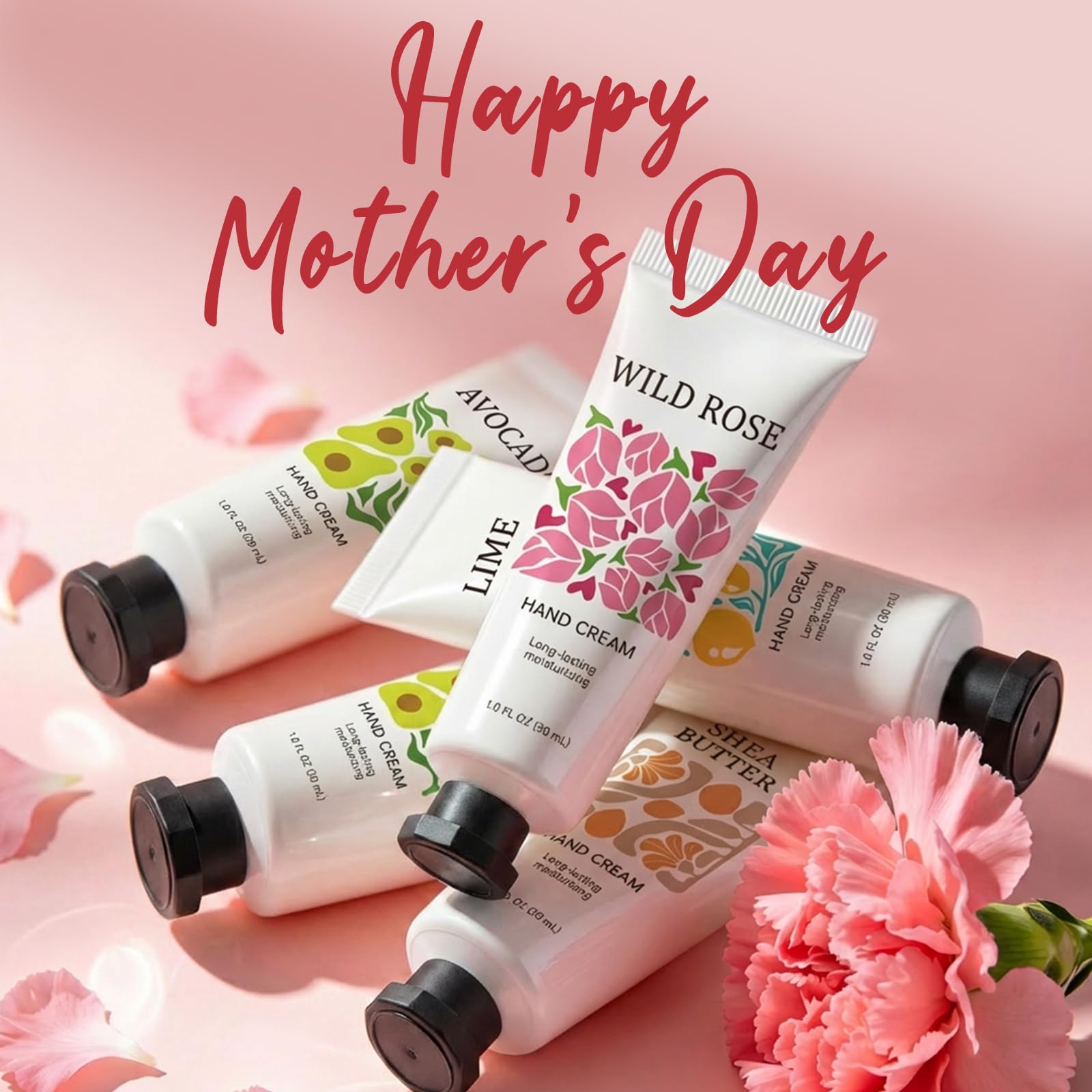 12 Pack Hand Cream Set for Dry Hands,Mothers Day Gifts Bulk for Mom,Teacher Appreciation Gifts,Nurses Week Gifts,Hand Lotion Travel Size Hand Cream Bulk Gifts for Women,Bridesmaid Gifts Party Favors