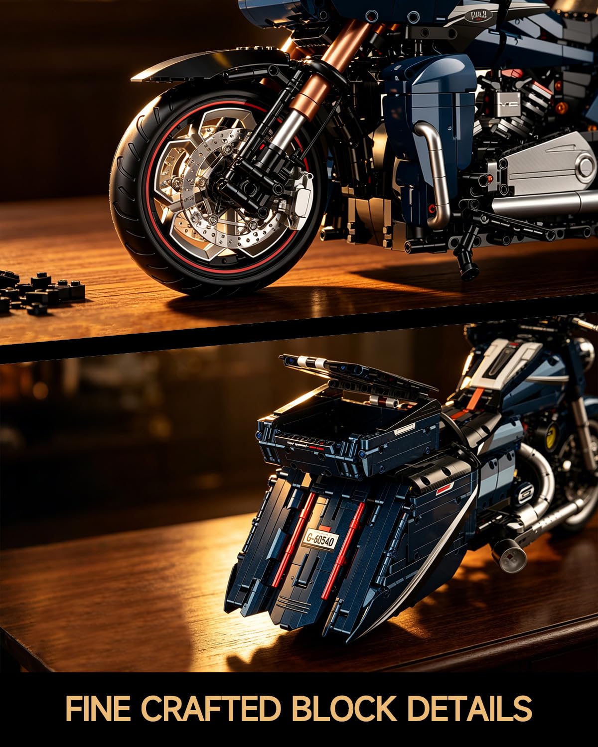 Cruiser - Modellino di motocicletta per adulti