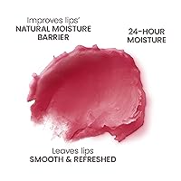 Vista 3 de Burt's Bees Bálsamo labial - Granada, hidratante labial con cera de abejas de origen responsable, sin tinte, tratamiento acondicionador de origen