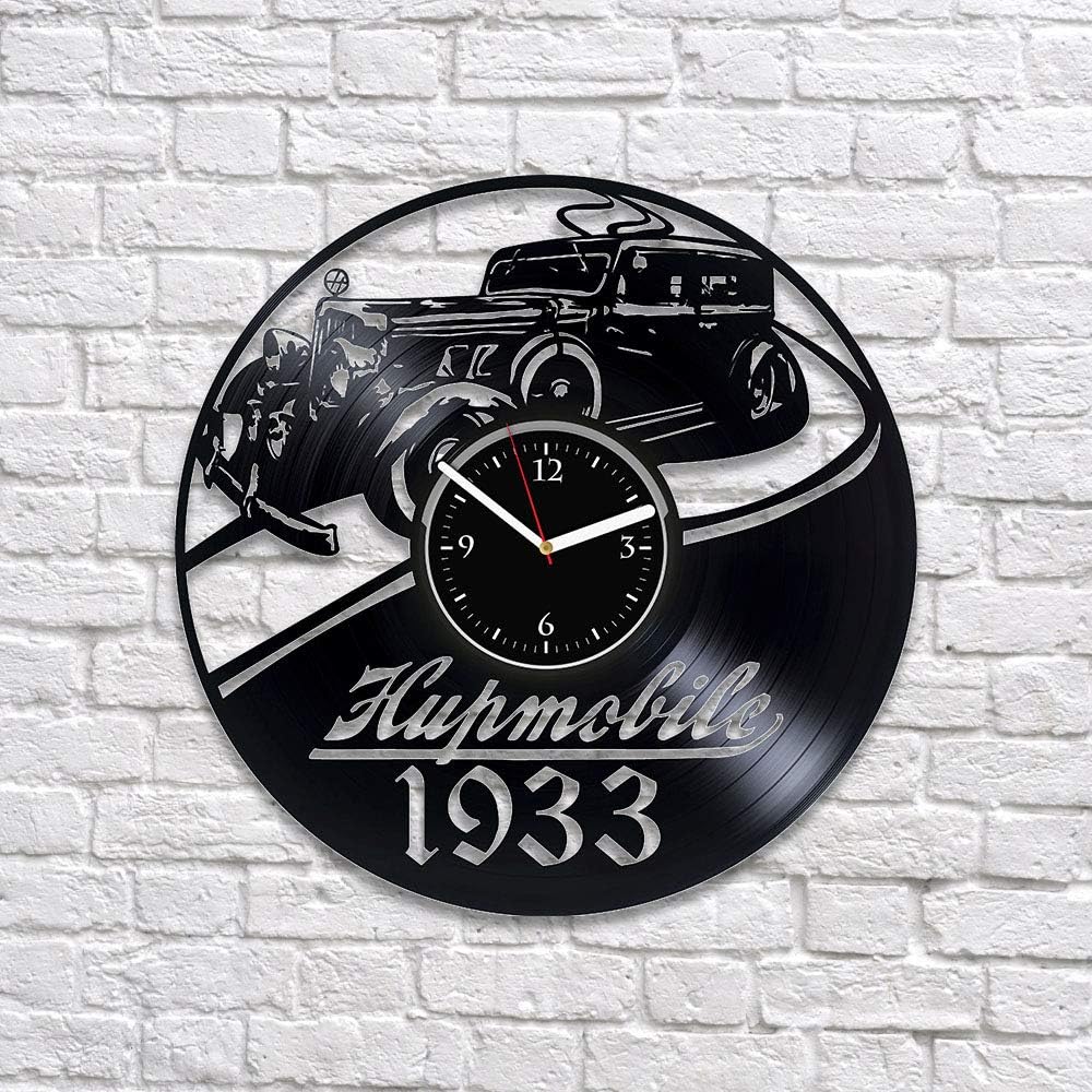 Clock Hupmobile Vinyl Clock Hupmobile Vinyl Record Clock Hupmobile Xmas Gift Hupmobile Gift Car Clock Gift For Man Hupmobile Clock Hupmobile Vinyl Wall Clock Hupmobile Wall Clock Vintage