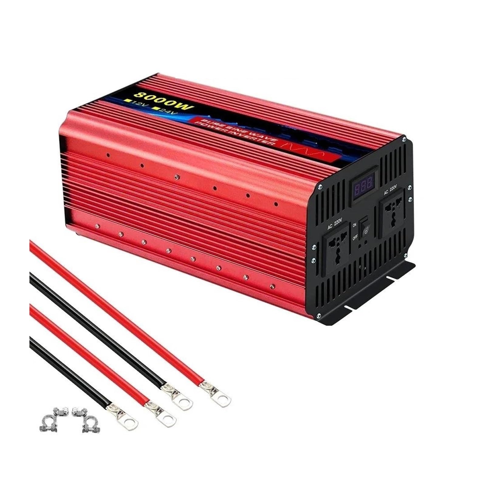 Convertisseur puissance DC 12V 24V vers AC 220V contre les pannes