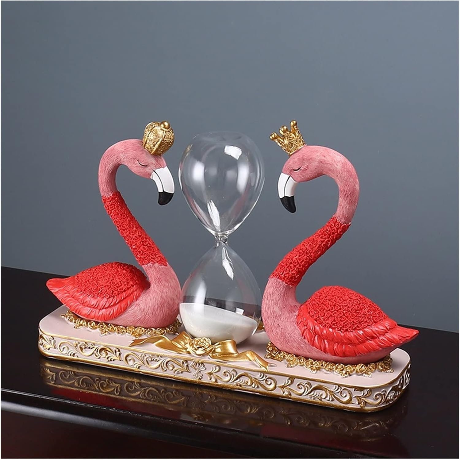 Flamingo Hourglass Decoration Ornaments Girl Bedroom Room Bedside Table Tv Cabinet Wedding Gifts for Couples Home Decor