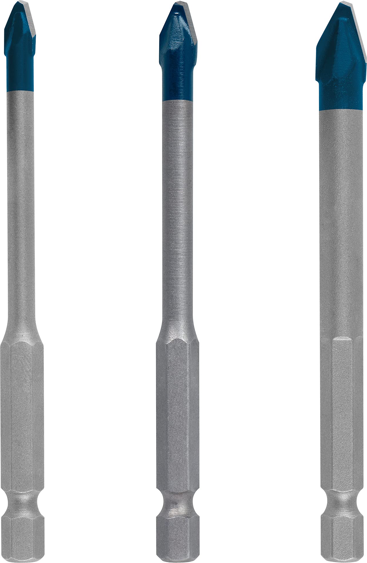 Bosch Professional 3 piezas Set de brocas Expert HEX-9 HardCeramic (para Tejas, Baldosas, Ø 5-8 mm, accesorios Taladro de impacto rotativo)