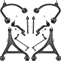 Vista 416 de Detroit Axle - Kit de suspensión delantera de 10 piezas para Chrysler 200 2007-2010 Sebring 2008-2014 Dodge Avenger 2008-2014, 2 brazos de control